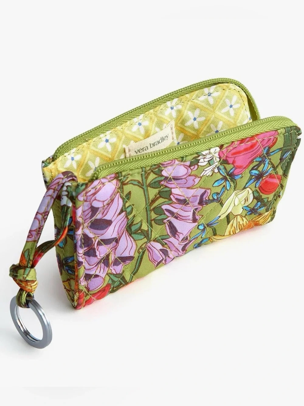 Vera Bradley Keychain Wristlet in Poppy Fields Print Edition - Picture 2 of 2